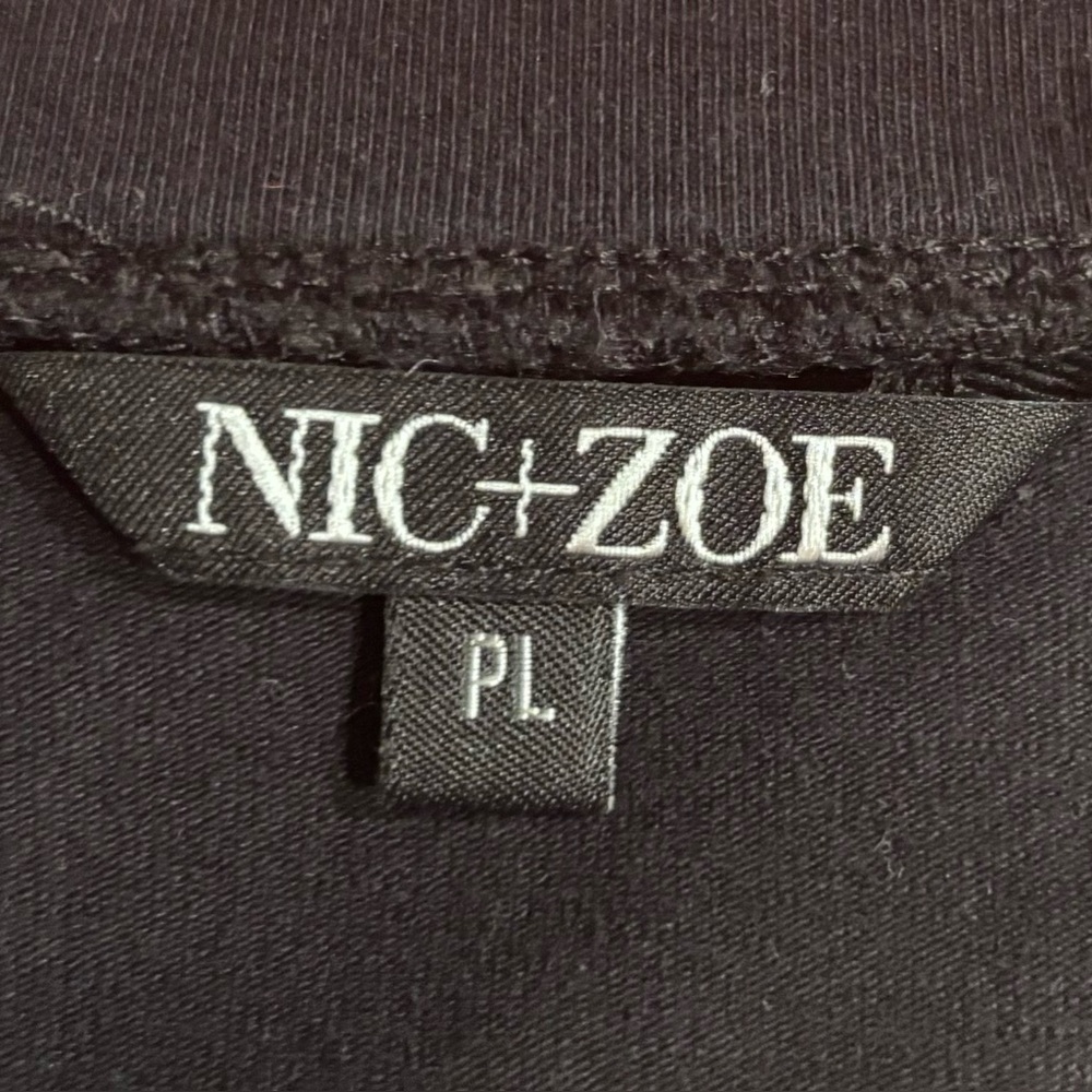 Nic & Zoe Havana Nights Embroidered Tunic dress Womens size PL - Picture 2 of 14